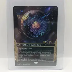 Gemstone Caverns NM Borderless Foil #16 MTG Stellar Sights - Image 1