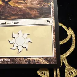 Plains (283) #283 (Foil) (MP) Shadowmoor SHM Magic MTG - Image 3