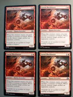4X - MTG - MAGIC THE GATHERING AETHERDRIFT GASTAL BLOCKBUSTER NM/M - Image 1