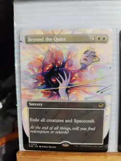 Beyond the Quiet Borderless - MTG - Edge of Eternities #303 - Image 1