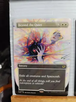 Beyond the Quiet Borderless - MTG - Edge of Eternities #303 - Image 2