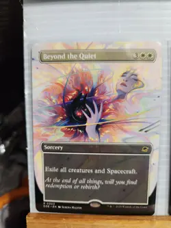 Beyond the Quiet Borderless - MTG - Edge of Eternities #303 - Image 3