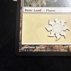 MTG Magic the Gathering 1x SP Plains #282 (Omar Rayyan) - Shadowmoor x1 - Image 2