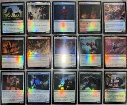 Magic MTG Marvel Spiderman Spider-man Lot Of 15 *FOIL* Cards - Image 1