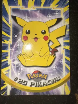 Pokemon 2000 Topps TV Animation Edition Series 3 Pikachu #25 HP - Image 1