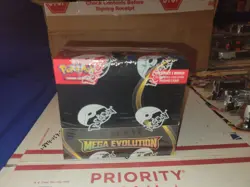 POKEMON MEGA EVOLUTION ENHANCED BOOSTER BOX NEW SEALED In Hand - Image 1