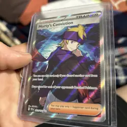 Pokemon TCG Morty's Conviction 201/162 Temporal Forces Ultra Rare Full Art - Image 2
