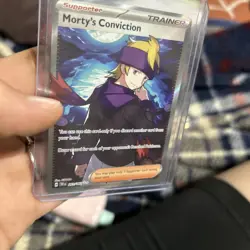 Pokemon TCG Morty's Conviction 201/162 Temporal Forces Ultra Rare Full Art - Image 3