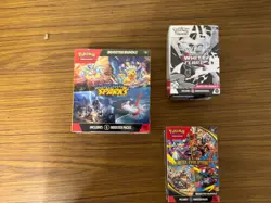 Pokemon Booster Box Bundle Mega Evolution, Surging Sparks and White Flare - Image 1