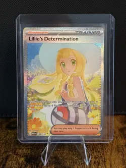 Pokemon Mega Evolution Lillies Determination SIR #184 Pack Fresh - Image 1