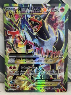 Pokemon TCG M Houndoom EX (Full Art) - XY - BREAKthrough 154/162 2015. LP - Image 1
