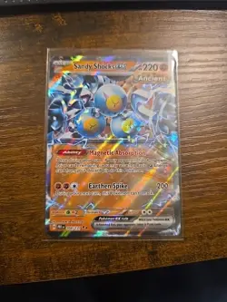 Sandy Shocks ex - 056/131 Pokemon TCG Prismatic Evolutions Double Rare - Image 1