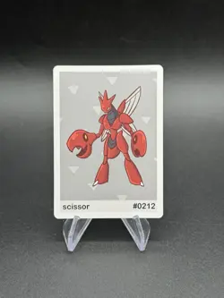 Scissor - Scizor #212 Pookiemoot Series 2 Custom Fan Art Pokemon - Image 1