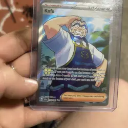 Pokemon TCG Kofu 165/142 SV07: Stellar Crown Ultra Rare Holo NM - Image 1