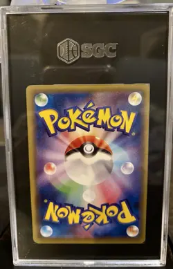 Pokemon Pikachu EX EXP 20th Anniversary 1st Ed Japanese Full Art #094 SGC 10 - Image 2