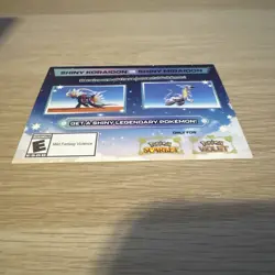 Pokemon Gamestop Scarlet And Violet Shiny Koraidon And Miraidon Code - Image 2