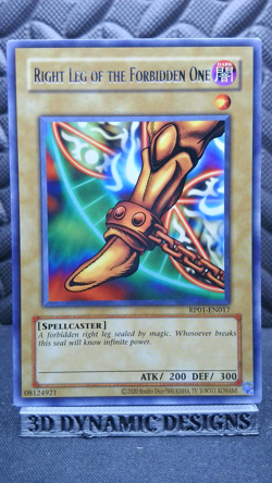 | Yugioh Right Leg of the Forbidden One RP01-EN017 Rare Retro Pack 2020 NM 🔥 | - Image 1