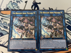 Yugioh Tri-Brigade Arms Mouser x2 Ultra Rare DOOD-EN051 Near Mint - Image 1