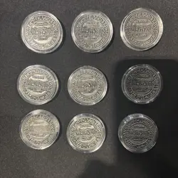 YuGiOh Official YCS Pre-Reg Coin | Complete SILVER Set 2025 - New Konami 2025 - Image 2