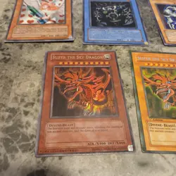 YuGiOh Bundle Vintage Holo Rare Cards Lot Of 5 First Edition Included - Image 2