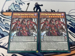 Yugioh D/D/D Zero Doom Queen Machinex x2 Ultra Rare DOOD-EN003 Near Mint - Image 1