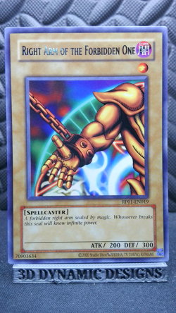 | Yugioh Right Arm of the Forbidden One RP01-EN019 Rare Retro Pack 2020 NM 🔥 | - Image 1