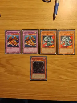 Thousand Dragon,Blue Eyes (5)Yugioh)Toon Dragon,Red Eyes Black Metal Dragon , - Image 1