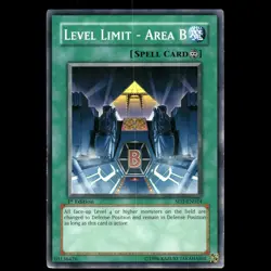 Level Limit - Area B - YuGiOh - Image 1
