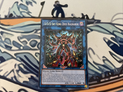 Yugioh D/D/D Sky King Zeus Ragnarok Secret Rare DOOD-EN049 Near Mint - Image 1
