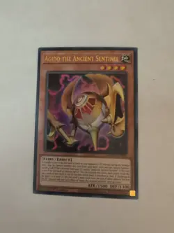 Yugioh! Agido the Ancient Sentinel - MAMA-EN028 - Ultra Rare - 1st Edition Near - Image 1