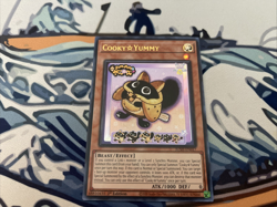 Yugioh Cooky Yummy Ultra Rare JUSH-EN017 DAMAGED - Image 1