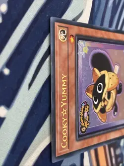 Yugioh Cooky Yummy Ultra Rare JUSH-EN017 DAMAGED - Image 2