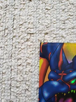 Yugioh Bandai Jumbo Carddass *Holo* 1999 Meteor Black Dragon - Image 2