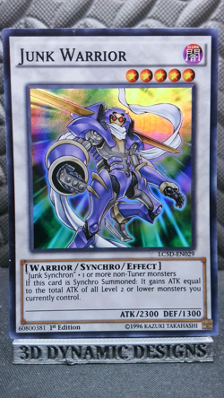 | Yugioh Junk Warrior LC5D-EN029 1st Edition Super Rare Legendary 5Ds NM 🔥 | - Image 1