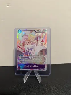 One Piece TCG English Sanji and Pudding Card EB02-035 - Image 1