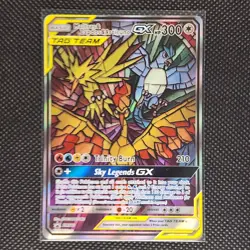 Moltres & Zapdos & Articuno GX - SM210 - Black Star Promo - Pokemon Card - NM/M - Image 1