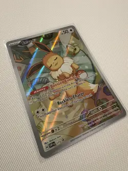 Eevee SVP 173 Scarlet & Violet Black Star Promo Pokemon Card NM - Image 2