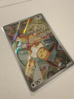 Eevee SVP 173 Scarlet & Violet Black Star Promo Pokemon Card NM - Image 4