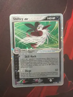 Shiftry ex 97/108 EX Power Keepers Pokemon Card Holo Foil Rare HP - Image 1