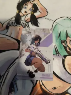 Goddess of Victory NIKKE Naga Gun Girl Metal Card Collection Vol.2 Japan - Image 1
