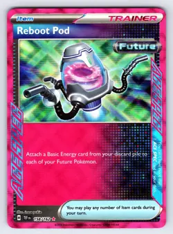 Reboot Pod 158/162 2020 S&V Temporal Forces Pokemon Card Ace Spec Rare - Nm - Image 1
