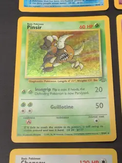 Vintage Rare Holo Pokemon Card Lot WOTC 1999 Mewtwo, Hypno, Pinsir + More -MP/HP - Image 5