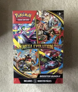 Pokemon TCG Mega Evolution Booster Bundle Box Trading Card NEW SEALED! In Hand - Image 1