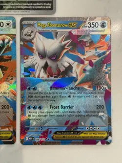 POKEMON MEGA EVOLUTIONS BRAND NEW NM 5 CARD LOT - ILLUSTRATION AND MEGA EX - Image 5