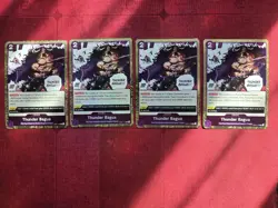 OP01-119 Thunder Bagua English One Piece TCG - Playset - 4x Cards - Image 1