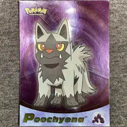 2003 Topps Pokemon Advanced Holo Foil #64 Poochyena Card NM - Image 1