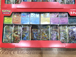 Pokemon Prismatic Evolutions 8 Mini-Tins with Promo Cards Costco 2-Pack sealed - Image 2