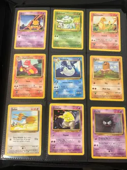 pokemon base set/jungle/fossil vintage 151 starter collection binder 77 cards - Image 2