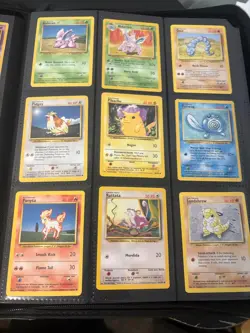 pokemon base set/jungle/fossil vintage 151 starter collection binder 77 cards - Image 4