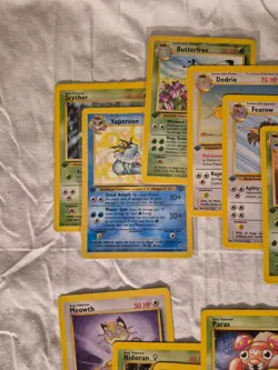 Pokemon Card Lot Of 29 Unique Different 1st Edition Jungle Rare Cards First Ed - Image 4